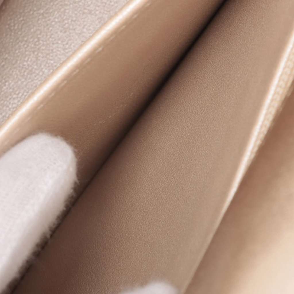 Chanel Quilted Metallic Mirror Calfskin Hollywood Boulevard Backpack - Side view