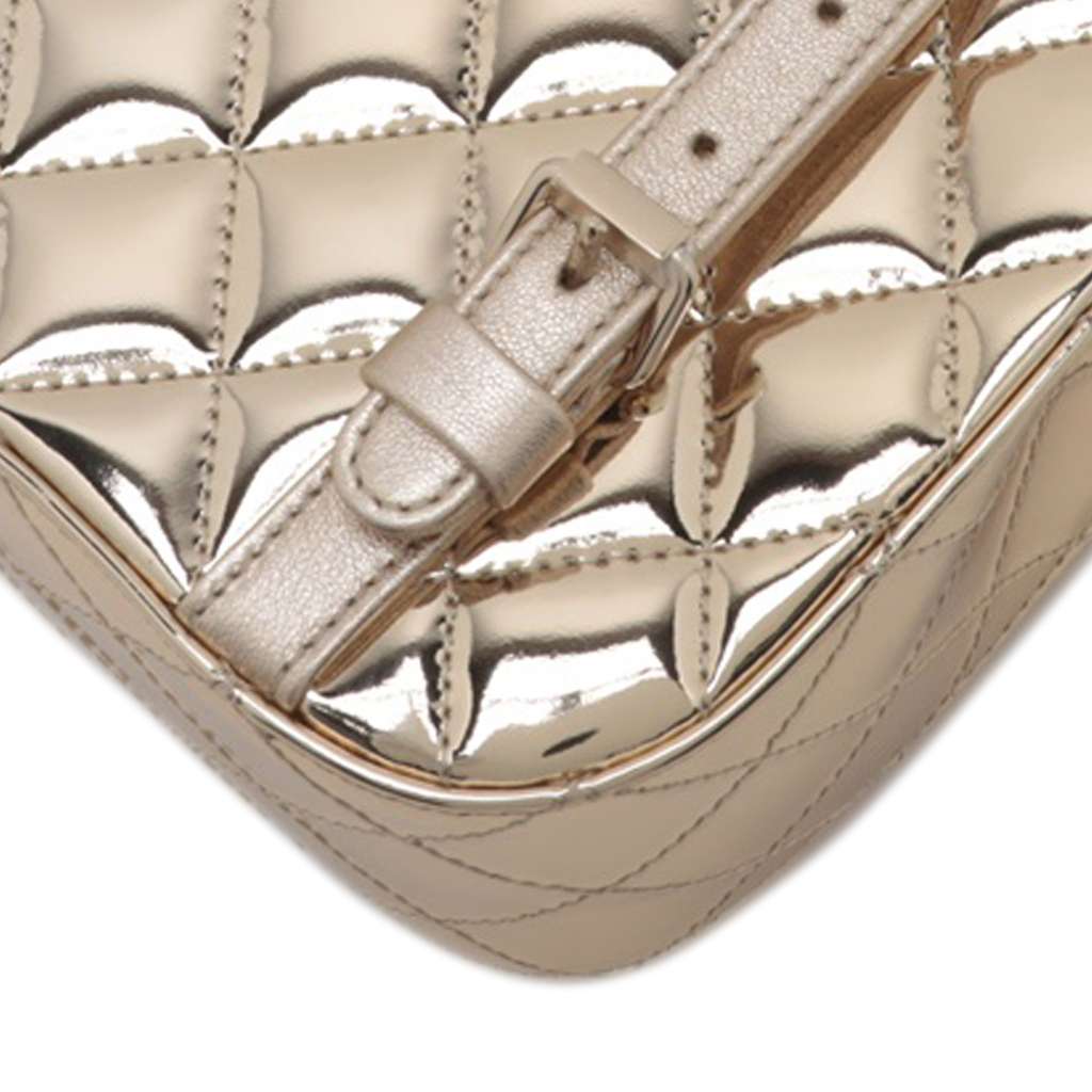 Chanel Quilted Metallic Mirror Calfskin Hollywood Boulevard Backpack - Image 10