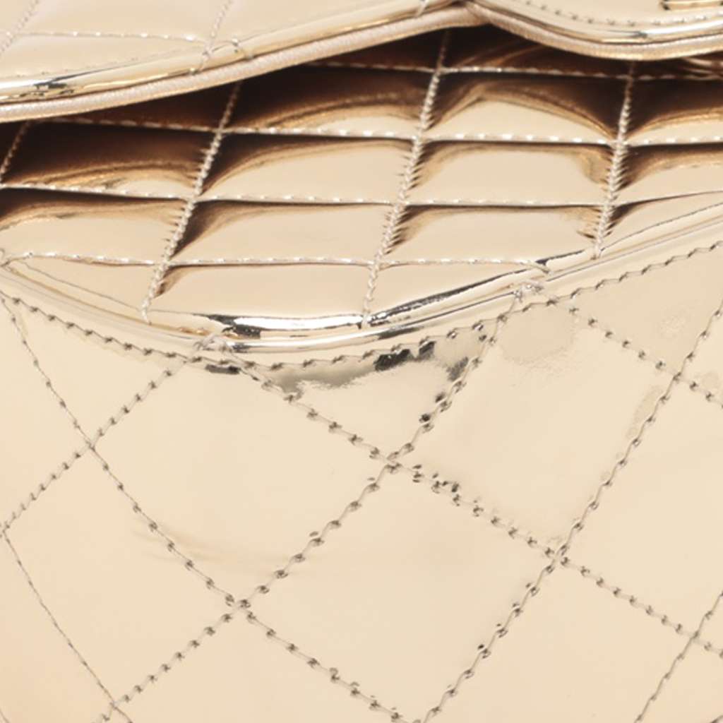 Chanel Quilted Metallic Mirror Calfskin Hollywood Boulevard Backpack - Image 12