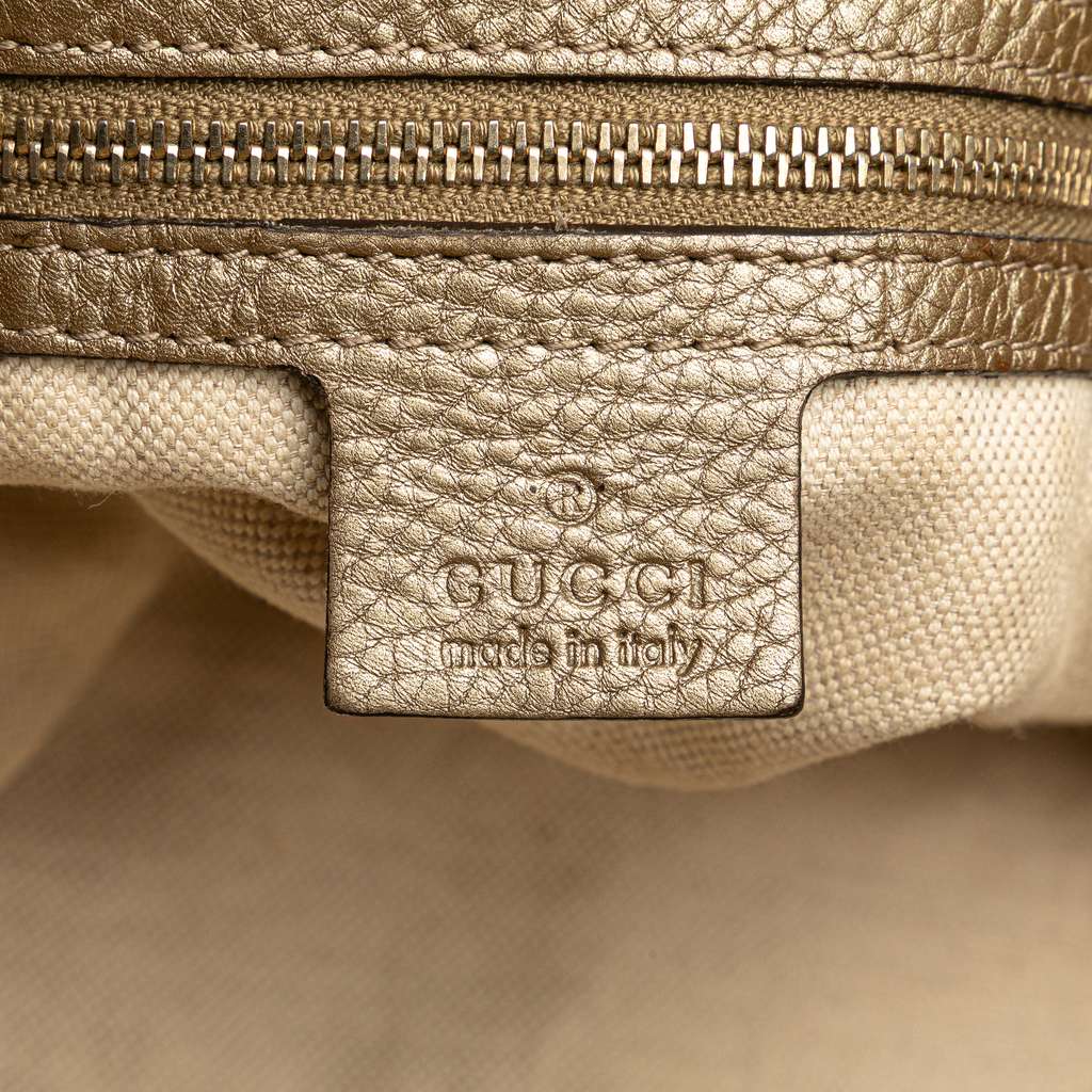 Gucci Large GG Canvas Bella Shoulder Bag - Side view