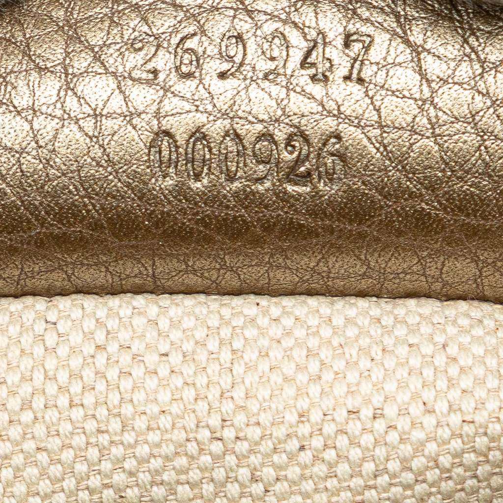 Gucci Large GG Canvas Bella Shoulder Bag - Detail 1
