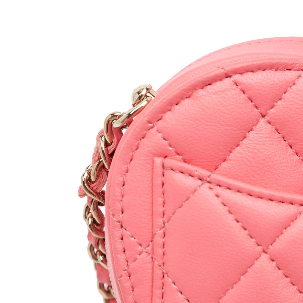 Chanel Mini Lambskin CC in Love Heart Crossbody - Image 11