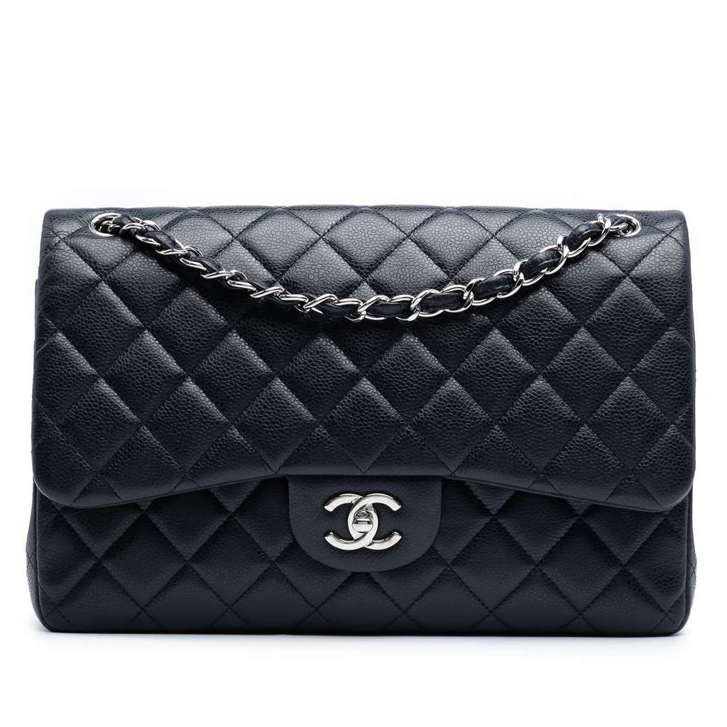 Chanel Jumbo Classic Caviar Double Flap