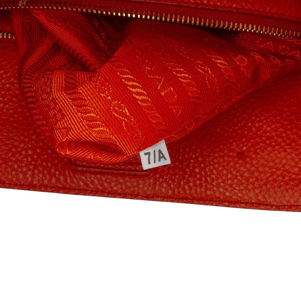 Prada Vitello Daino Open Convertible Tote - Detail 1