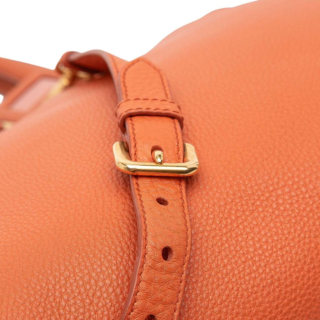 Prada Vitello Daino Open Convertible Tote - Image 11