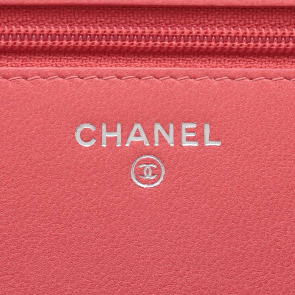 Chanel Quilted Lambskin Color Pop Wallet on Chain - 4
