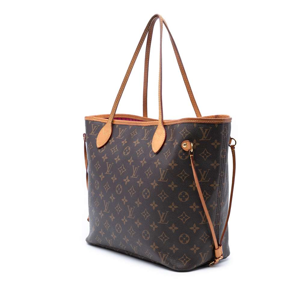 Louis Vuitton Monogram Neverfull MM - Back view