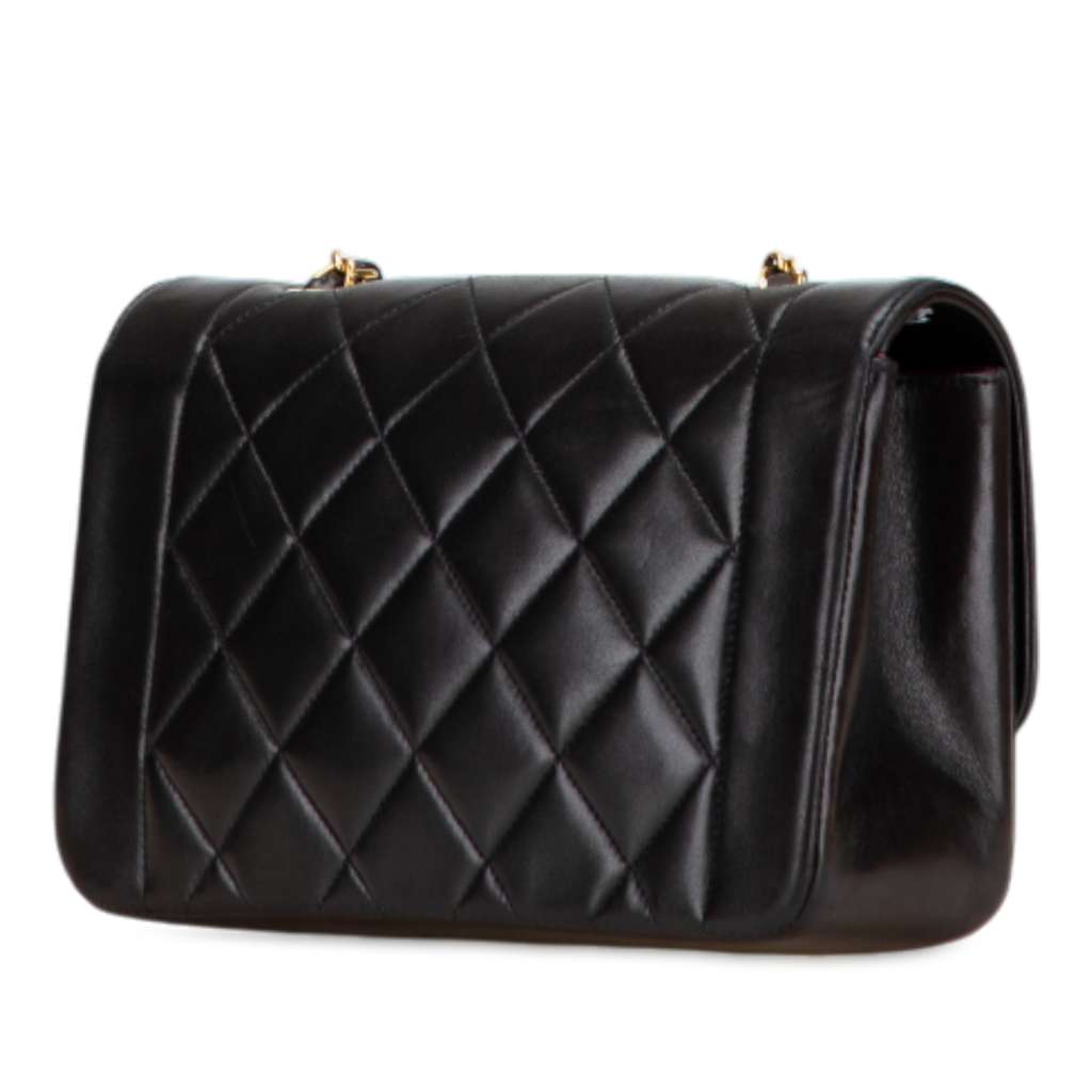 Chanel Small Lambskin Diana Flap - 2
