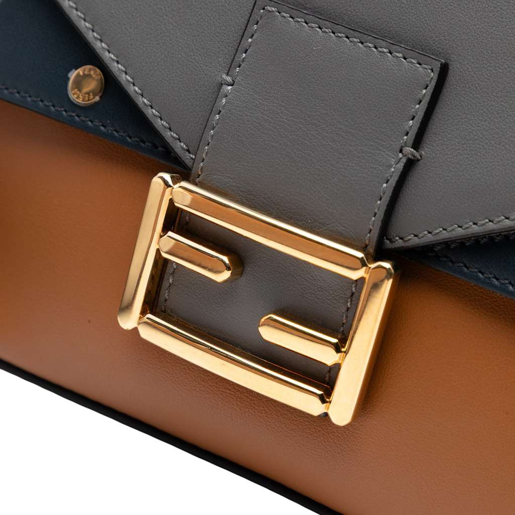 Fendi Vitello Grace FF 1974 Baguette Crossbody - Detail 1