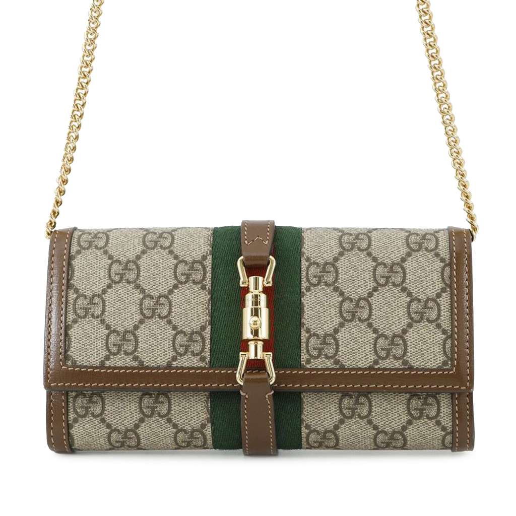 Gucci GG Supreme Jackie 1961 Wallet On Chain