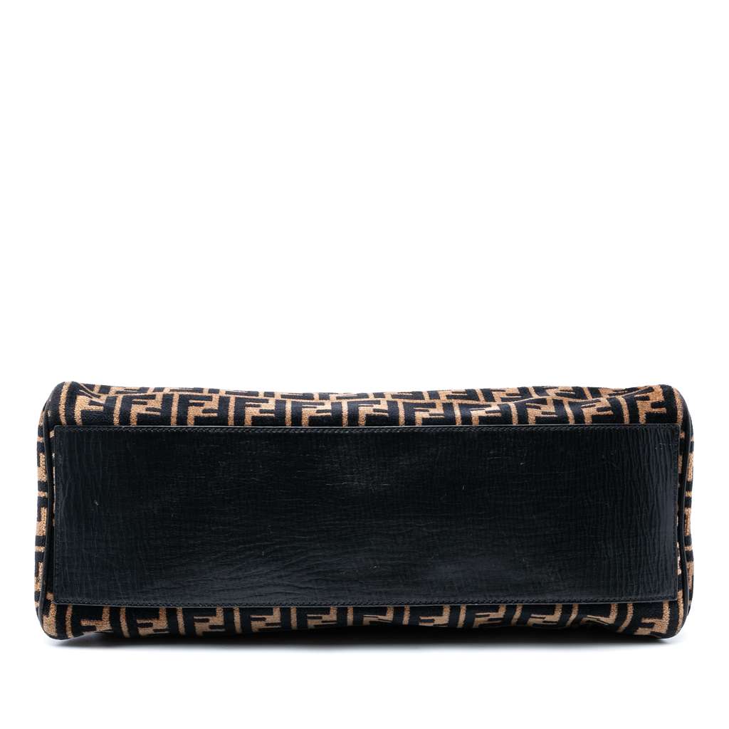 Fendi Zucca Velvet Etniko Du Jour Handbag - 3