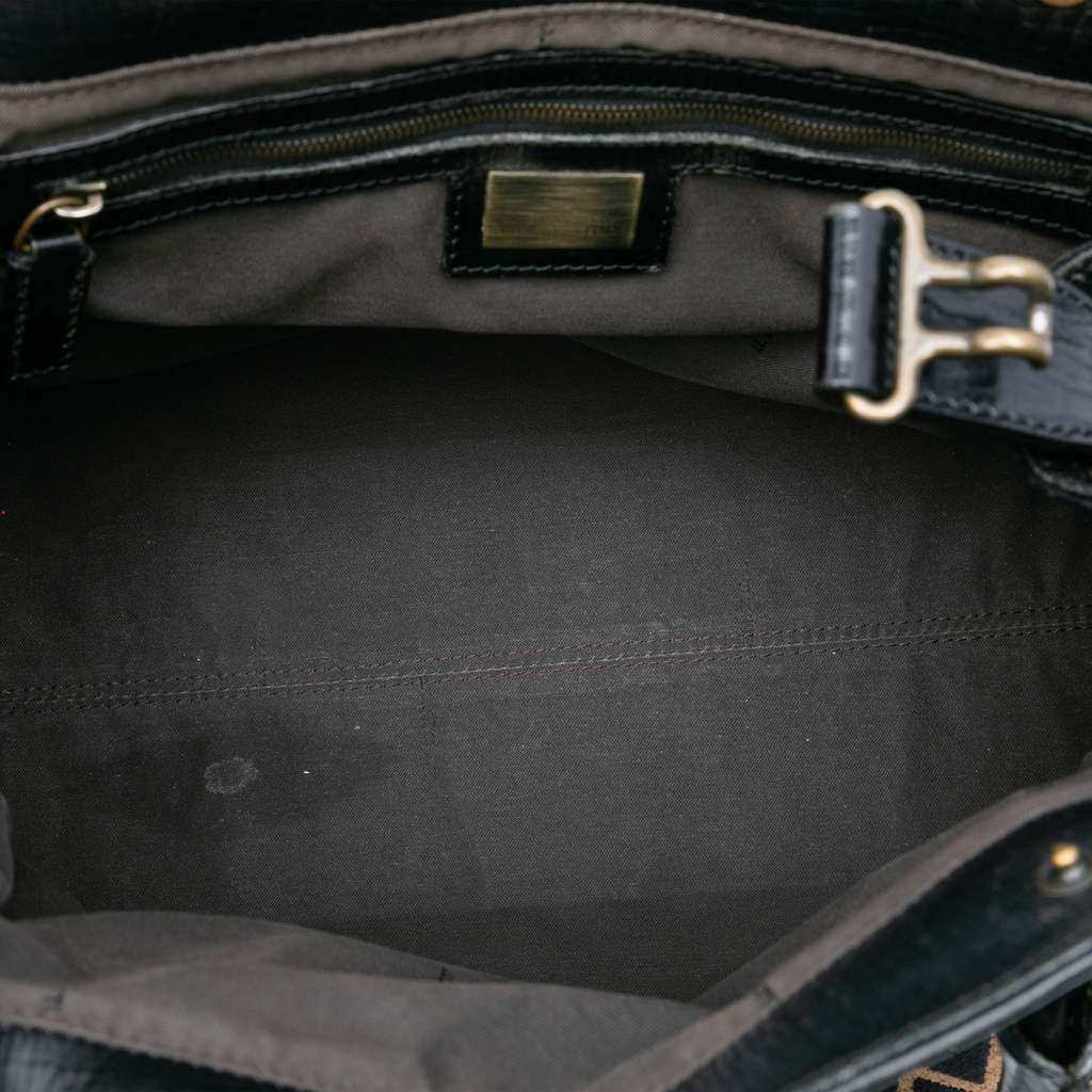 Fendi Zucca Velvet Etniko Du Jour Handbag - 4