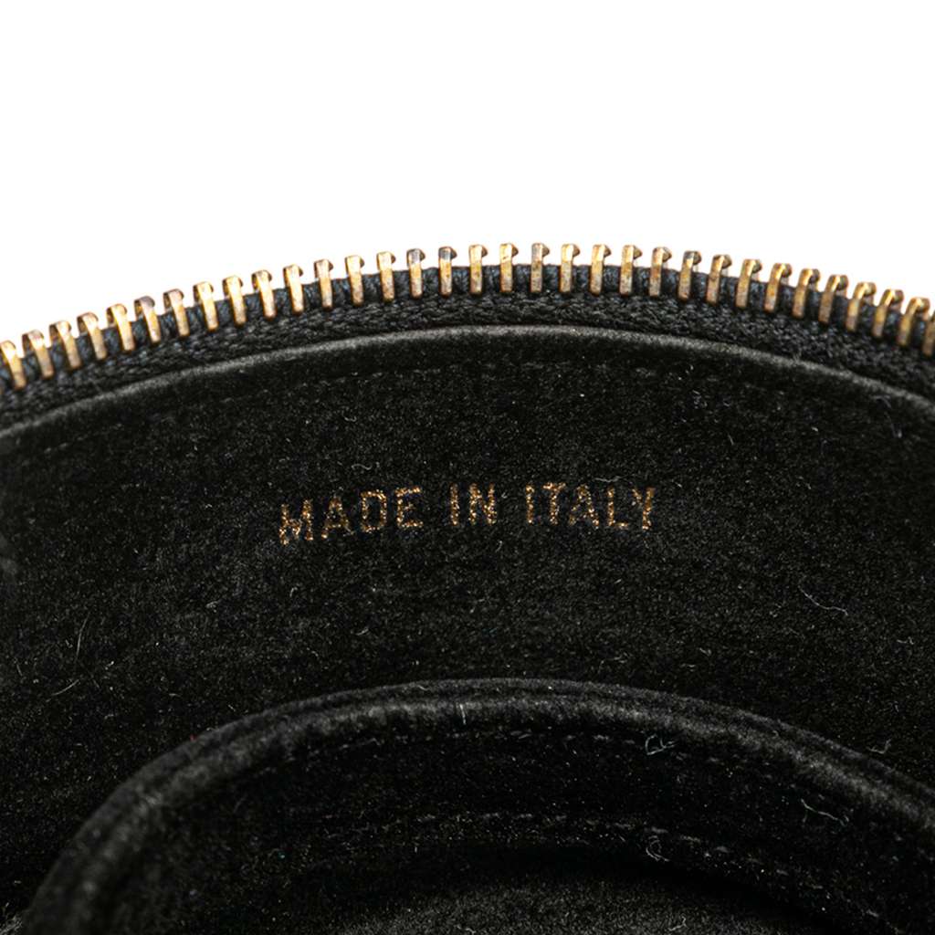 Chanel Caviar Round Travel Jewelry Case - Detail 1