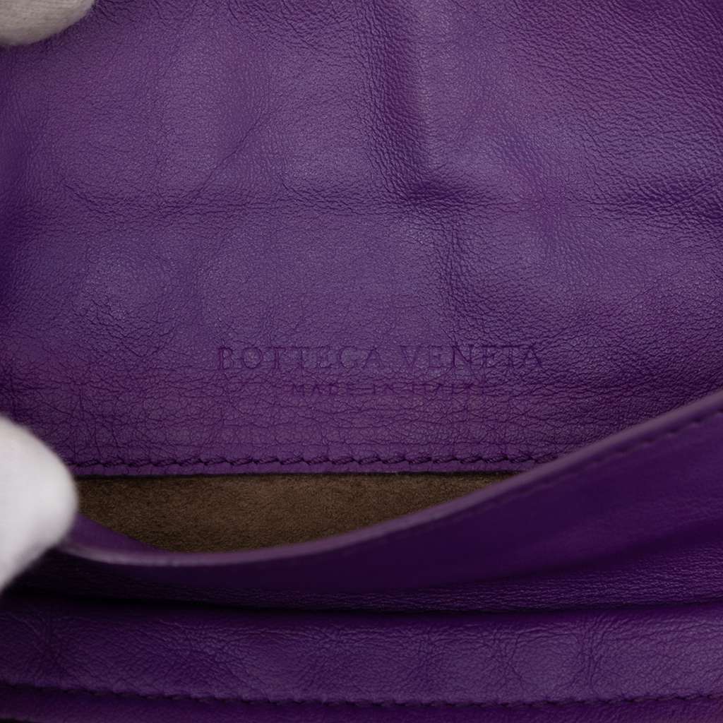 Bottega Veneta Mini Nappa Intrecciato Expandable Chain Flap Crossbody - 5