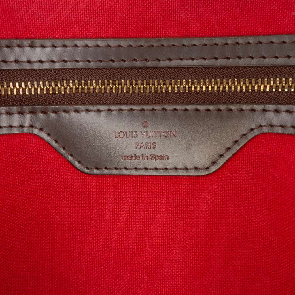 Louis Vuitton Damier Ebene Cabas Rivington - Side view