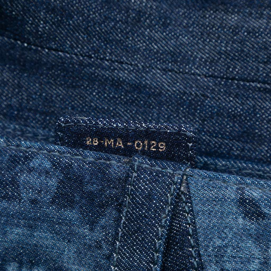 Dior Denim Tie Dye Saddle Bag - Detail 1