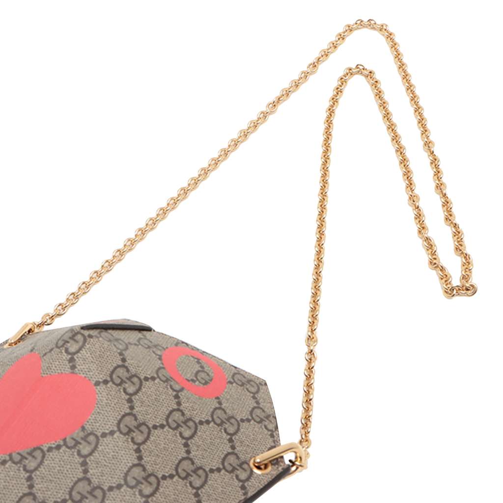 Gucci GG Supreme Heart Love on Chain - Detail 1