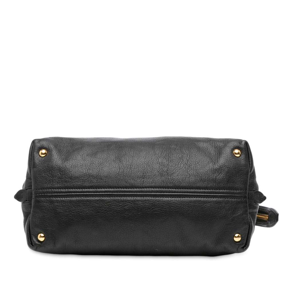 Miu Miu Goatskin Madras Zip Satchel - 3