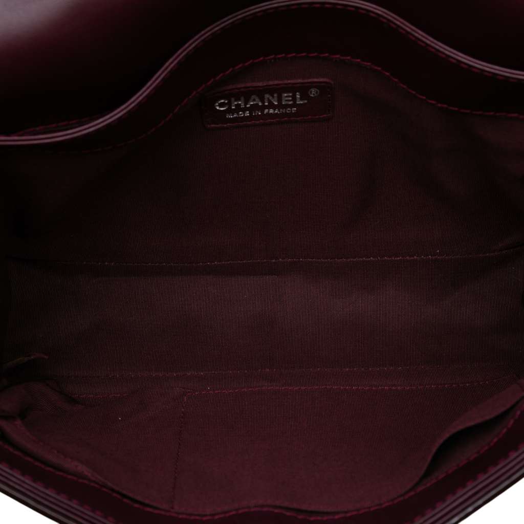 Chanel Medium Patent Boy Reverso Flap - 4