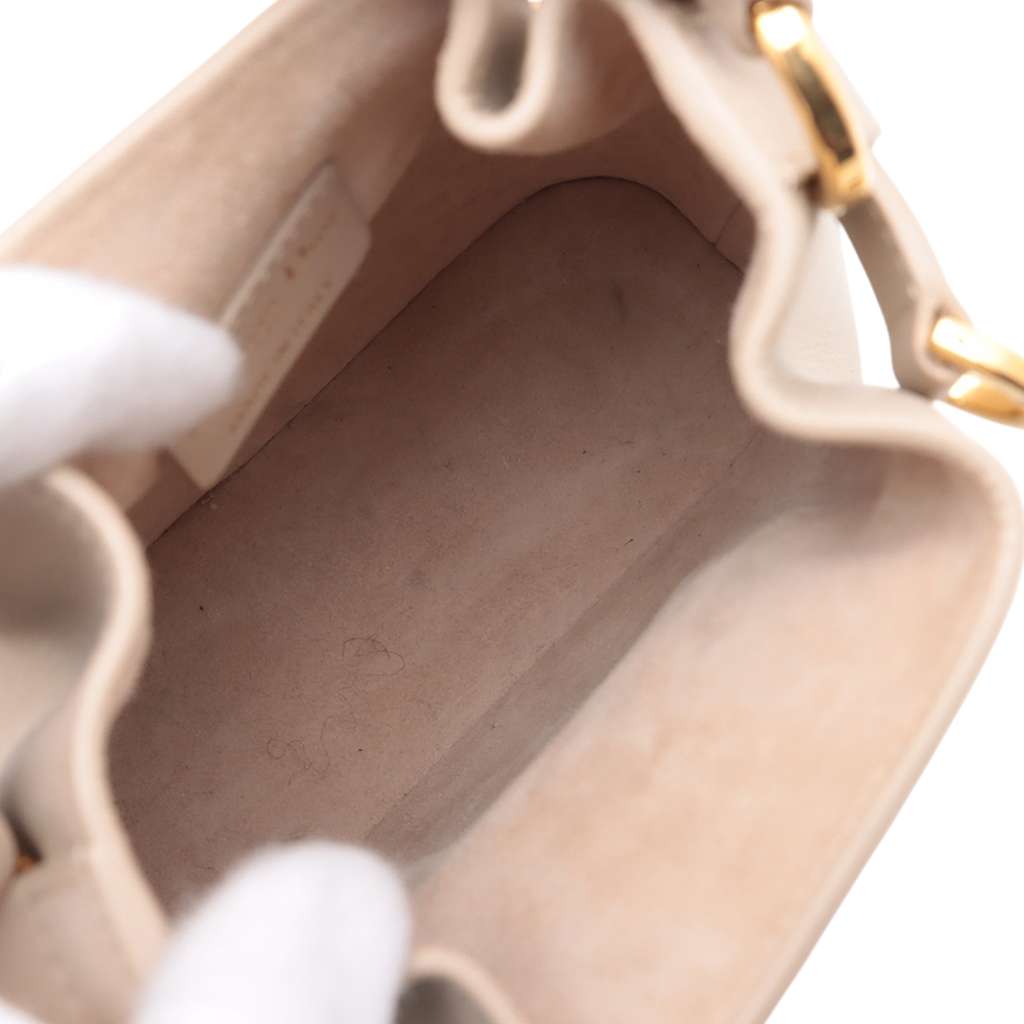 Dior Small Embossed Calfskin CEst Dior Bag - Image 6