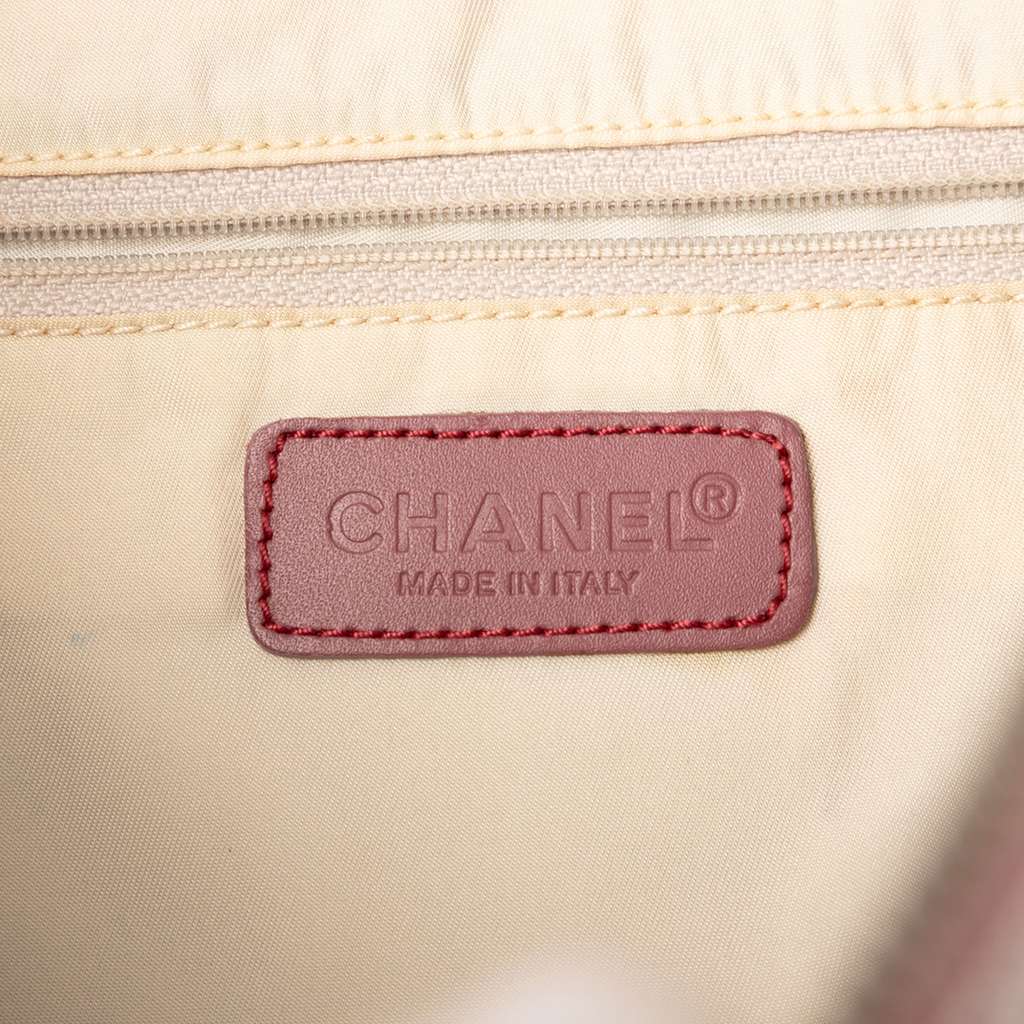 Chanel New Travel Line Nylon Tote - Side view