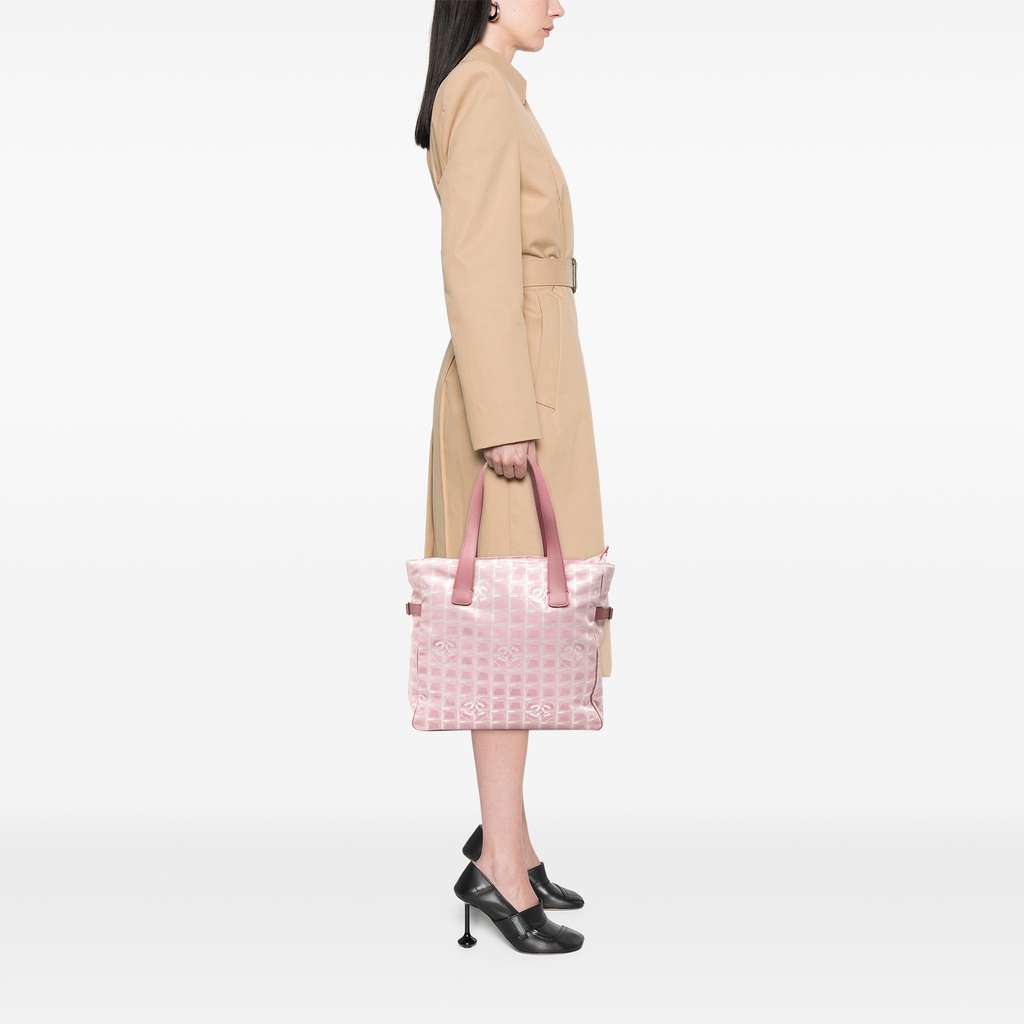 Chanel New Travel Line Nylon Tote - Detail 2