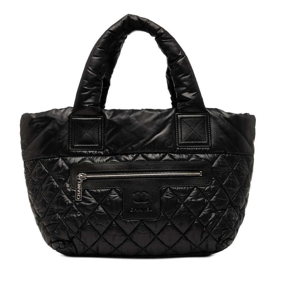 Chanel Small Quilted Nylon Coco Cocoon Tote
