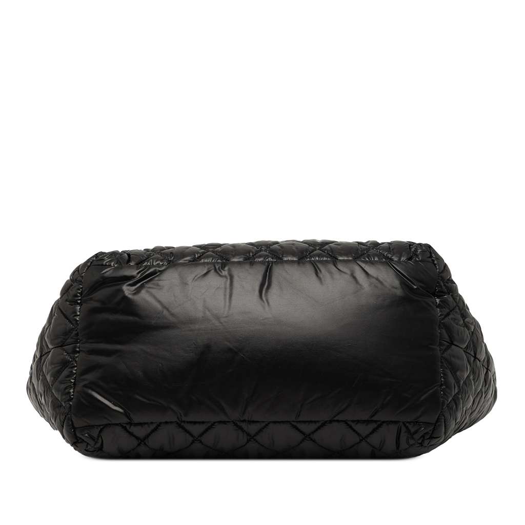 Chanel Small Quilted Nylon Coco Cocoon Tote - Image 6
