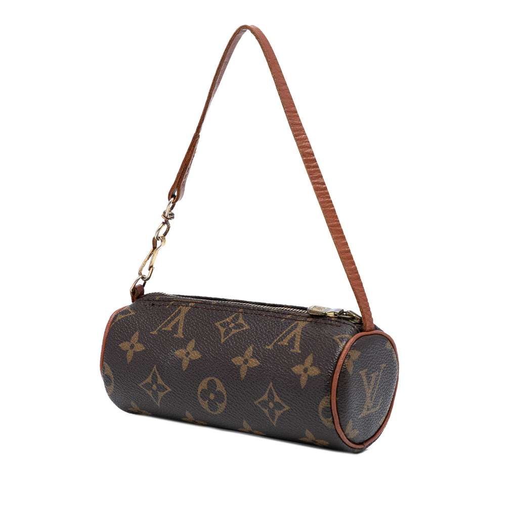 Louis Vuitton Monogram Papillon Pochette - Back view