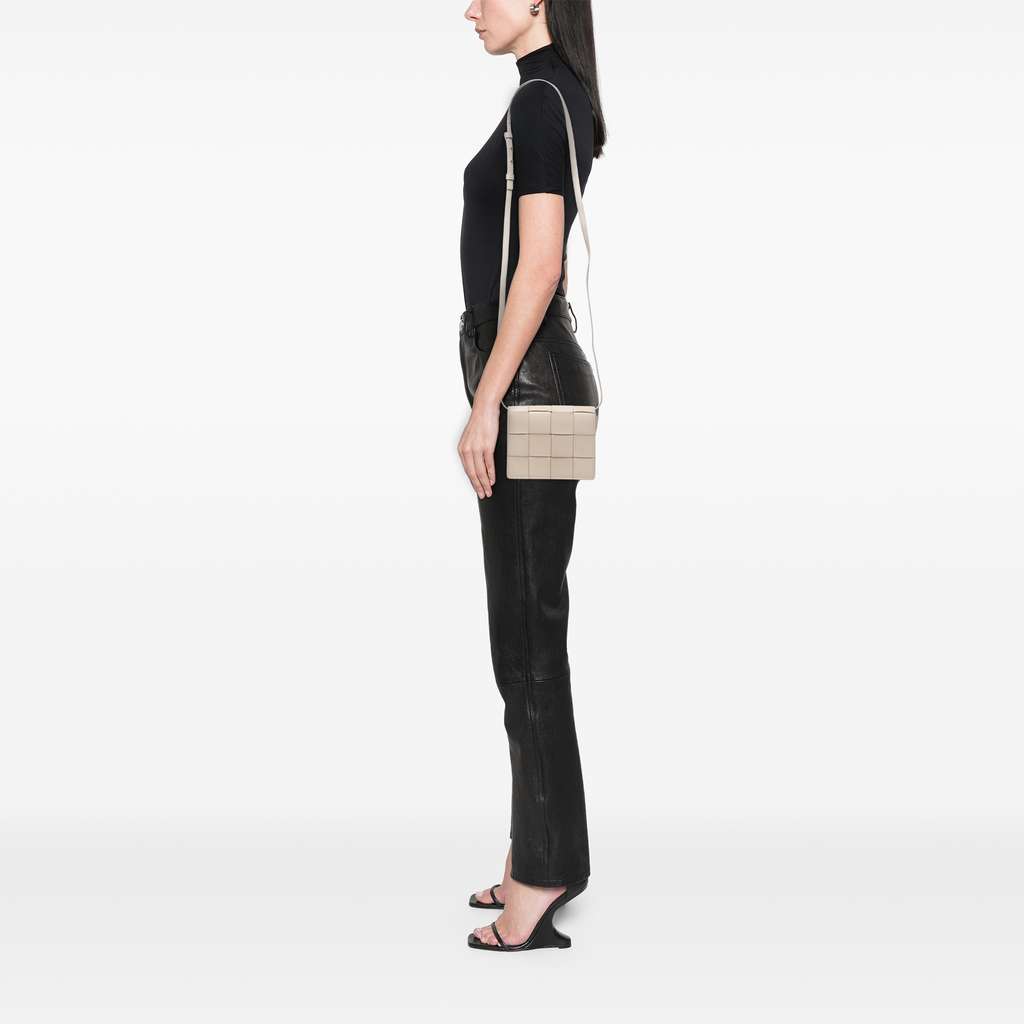Bottega Veneta Mini Nappa Maxi Intrecciato Cassette Crossbody - Detail 1