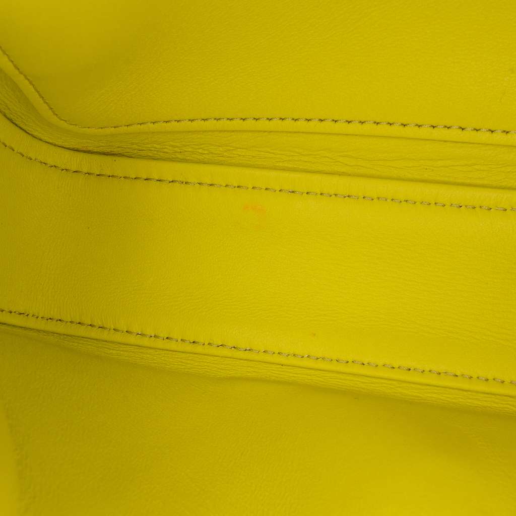 Celine Calfskin Cuir Triomphe Chain Shoulder Bag - Side view