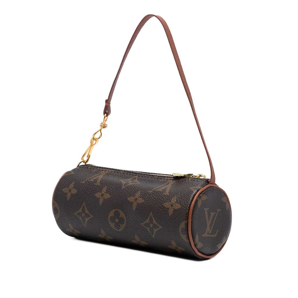 Louis Vuitton Monogram Papillon Pochette - Back view