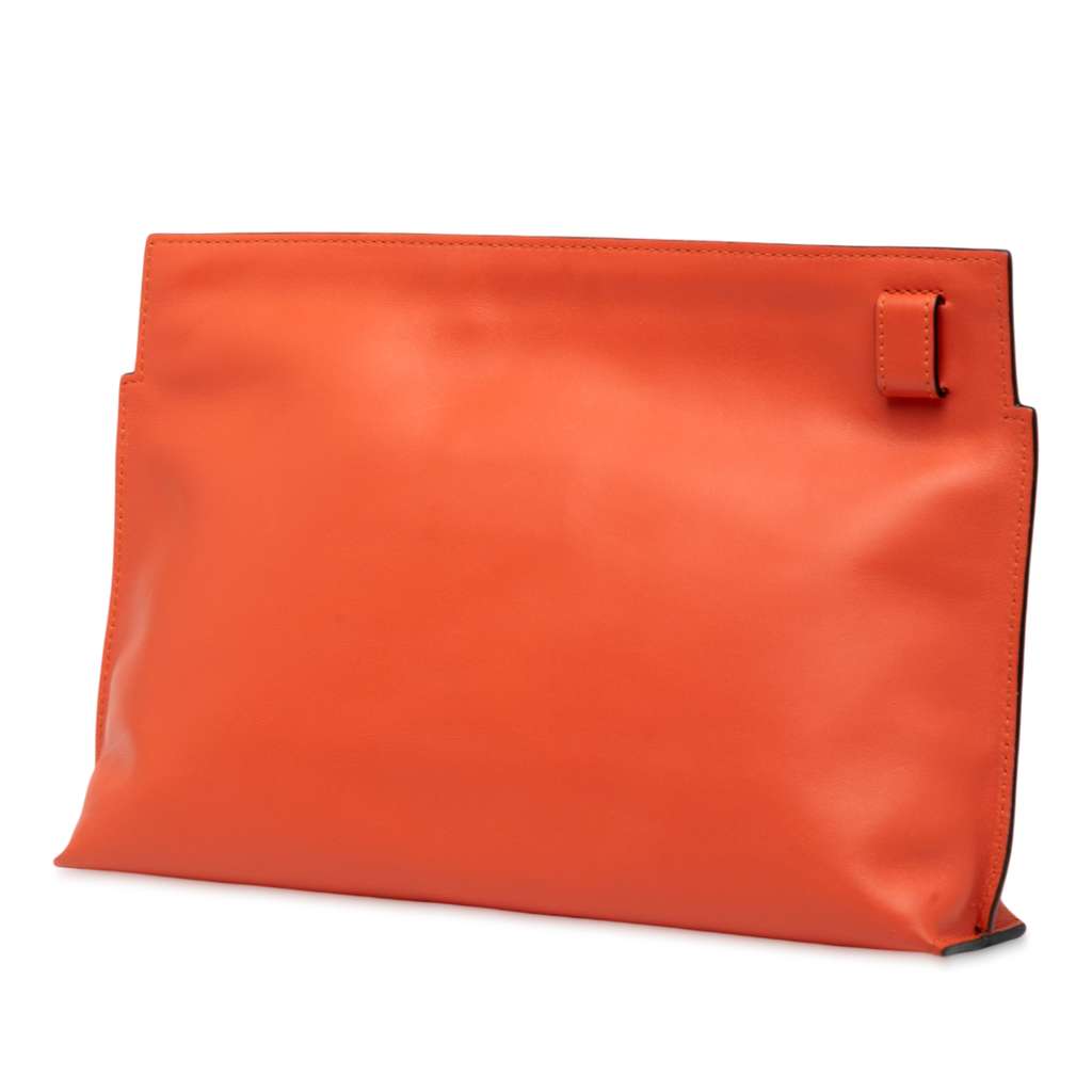 Loewe Mini Leather T Pouch - Back view