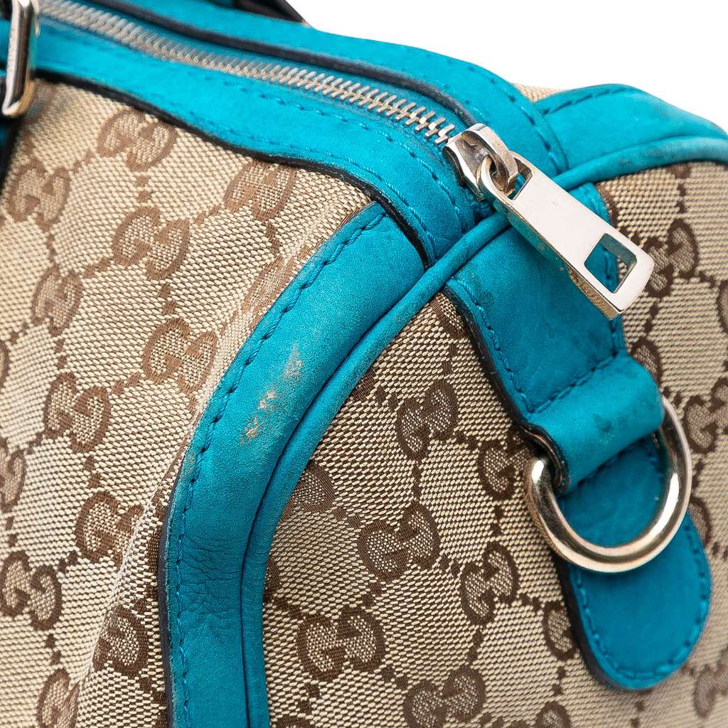Gucci Medium GG Canvas Web Joy Boston Bag - Detail 1