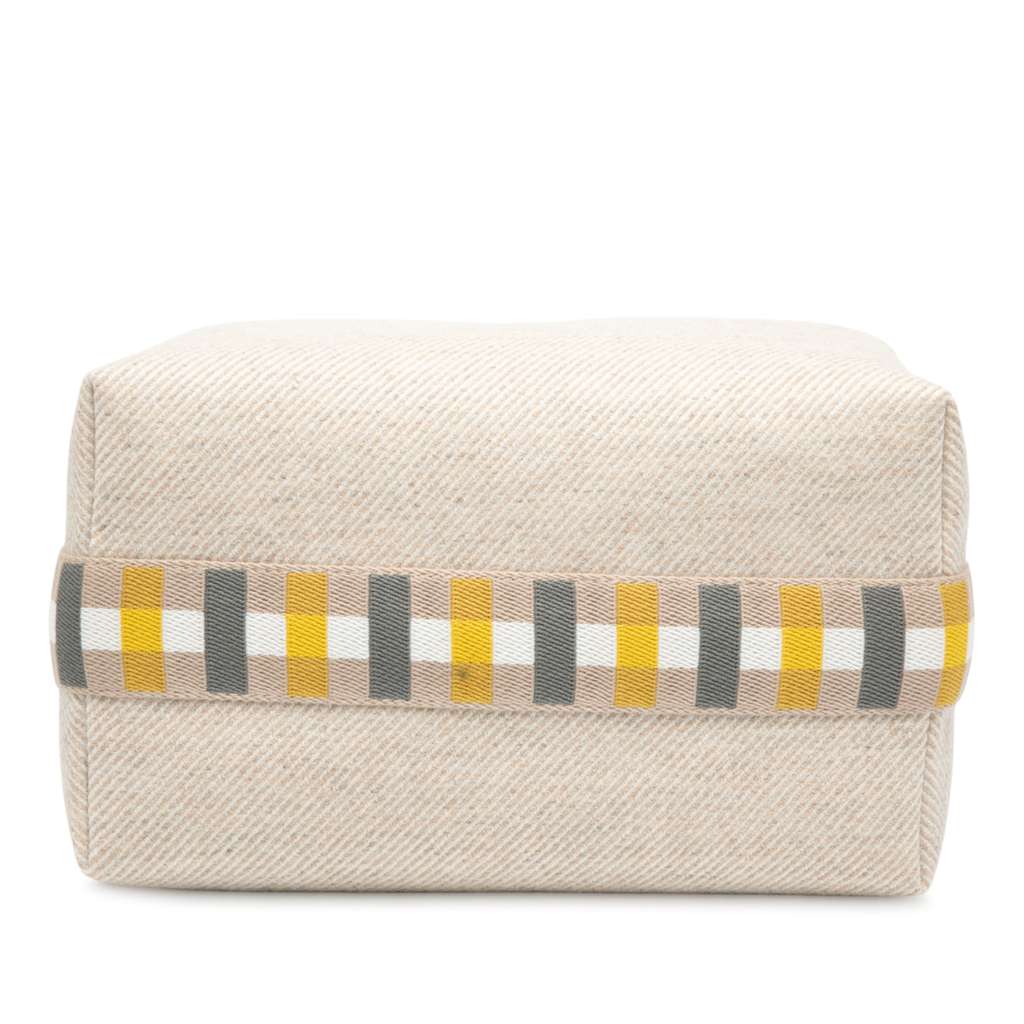 Hermès Large Wool Au Carre Bride A Brac Case - Image 6