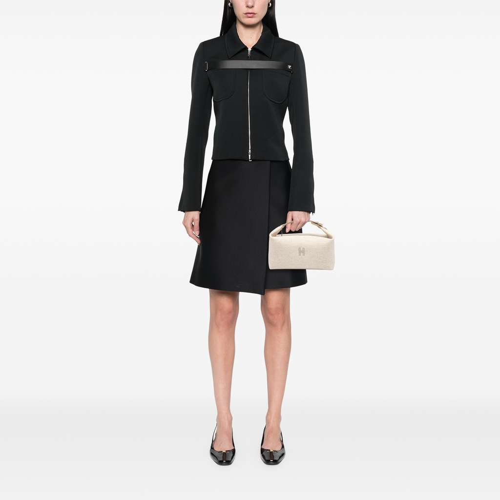 Hermès Large Wool Au Carre Bride A Brac Case - Detail 1