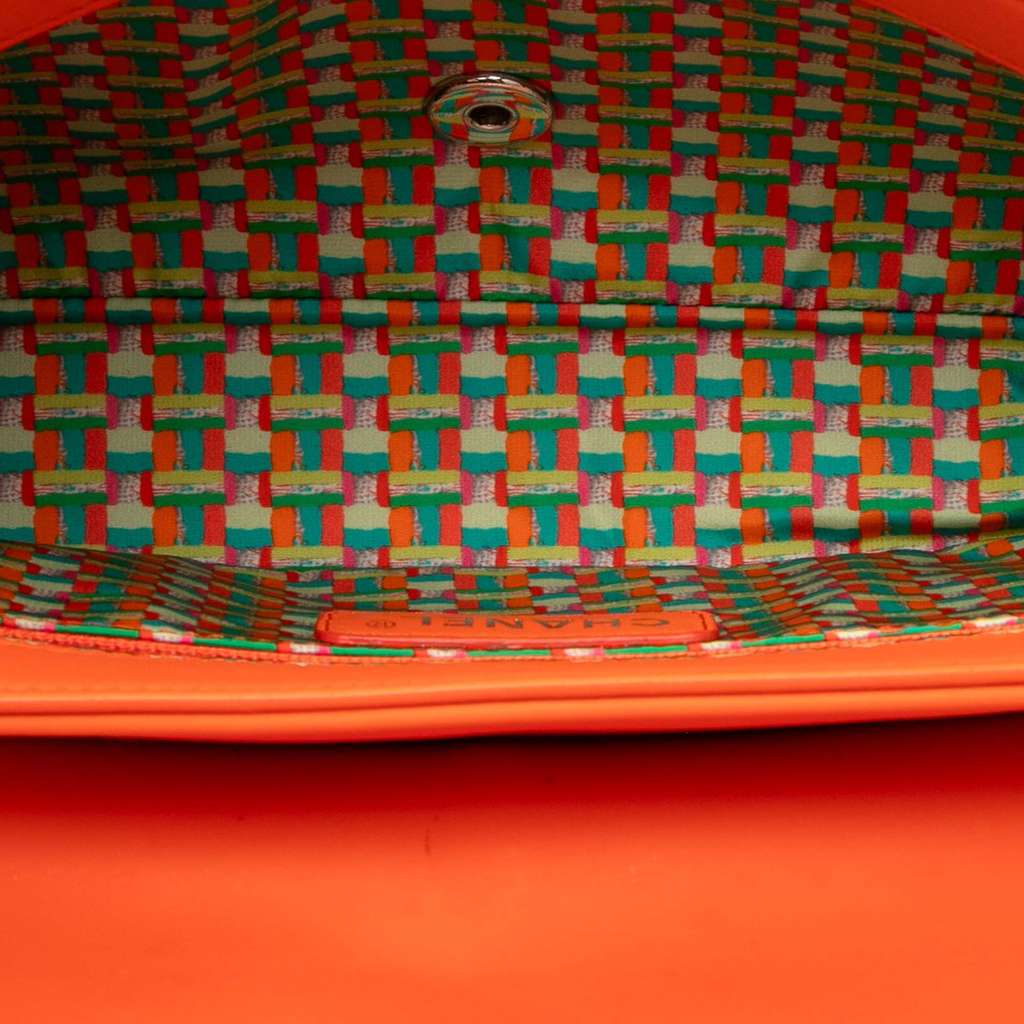 Chanel Medium Quilted Lambskin Rubber Coco Rain Flap - 4