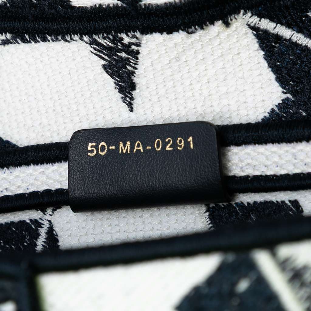 Dior Embroidered Canvas Stars Saddle Bag - Detail 1