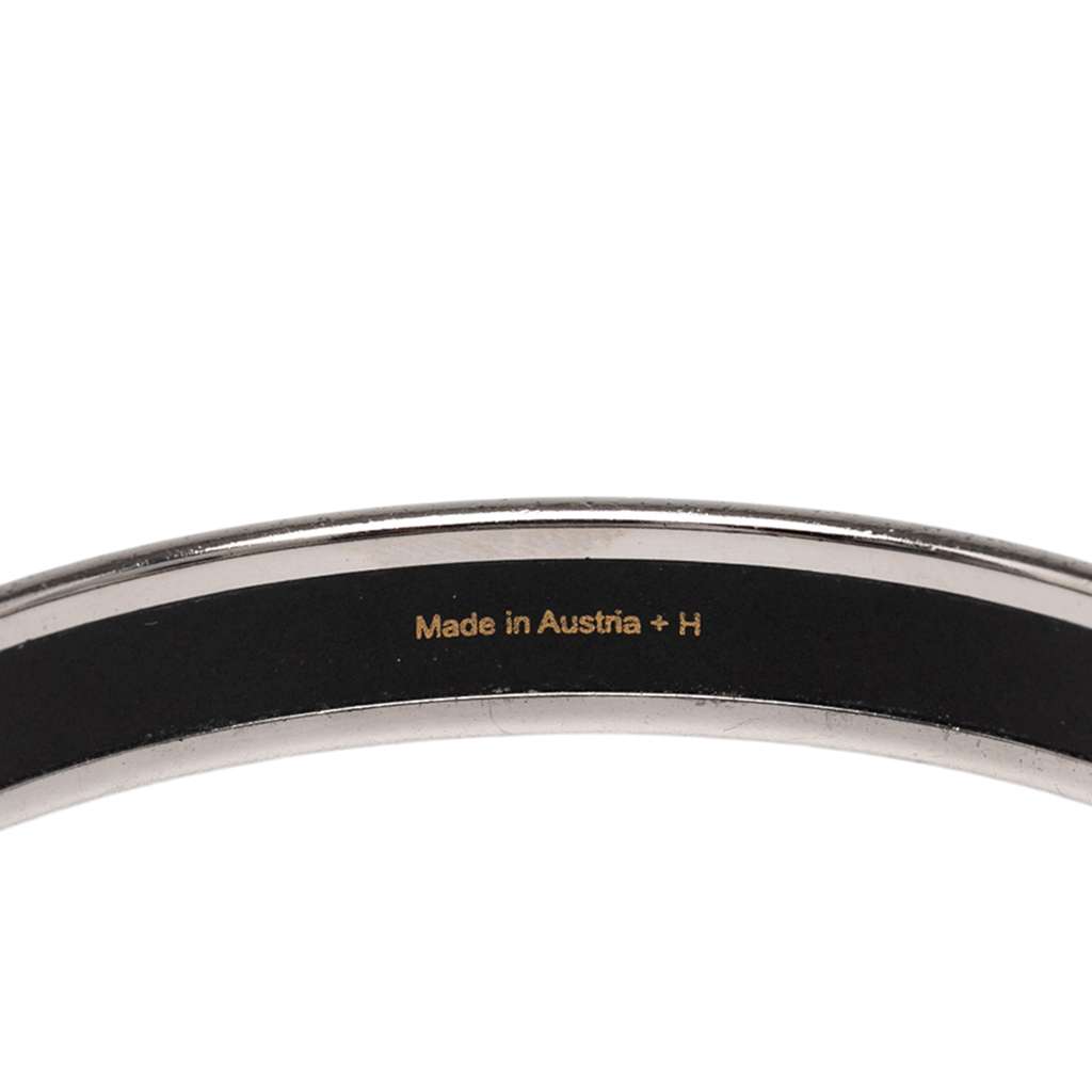 Hermès Narrow Chaine d Ancre Enamel Bangle 62 - 4