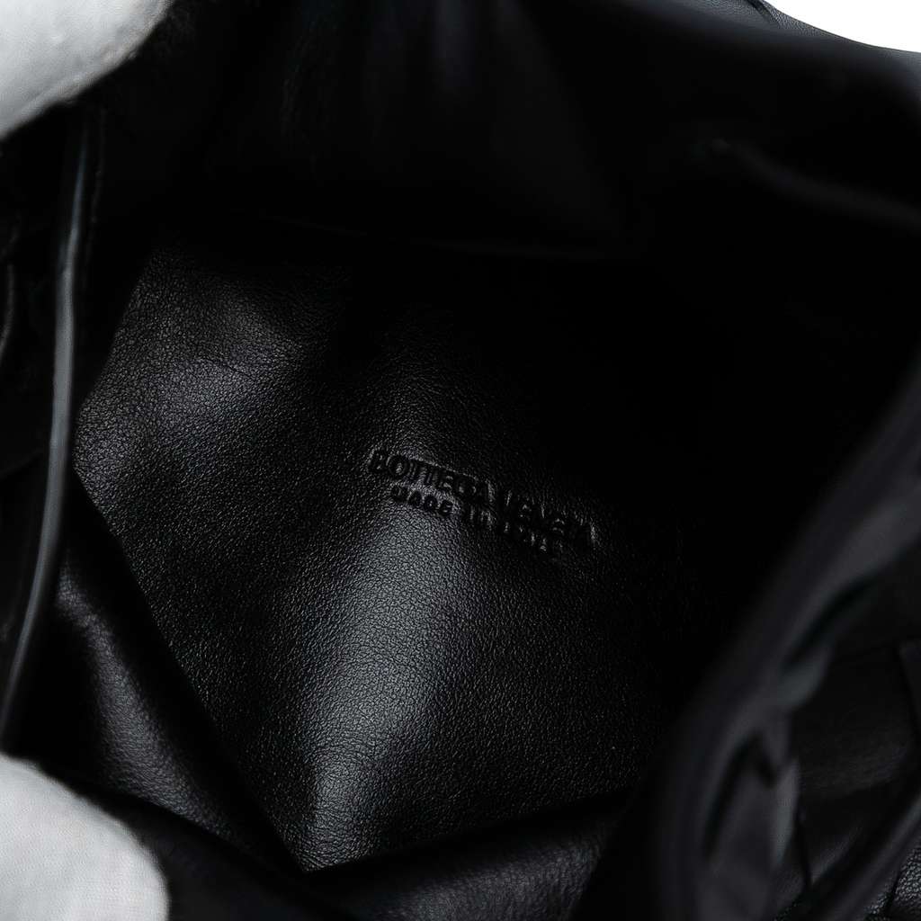 Bottega Veneta Small Nappa Intrecciato Bucket Bag - Side view