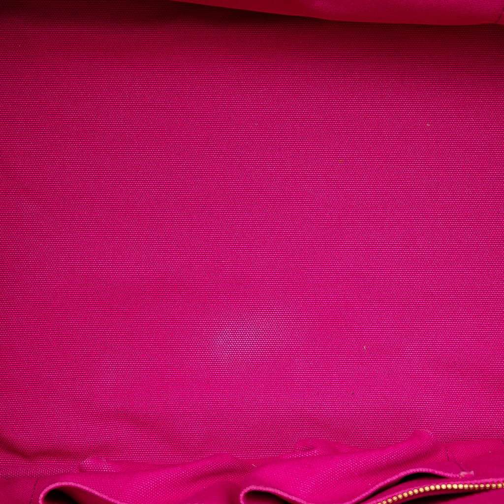 Prada Large Canvas Canapa Logo Satchel - 4