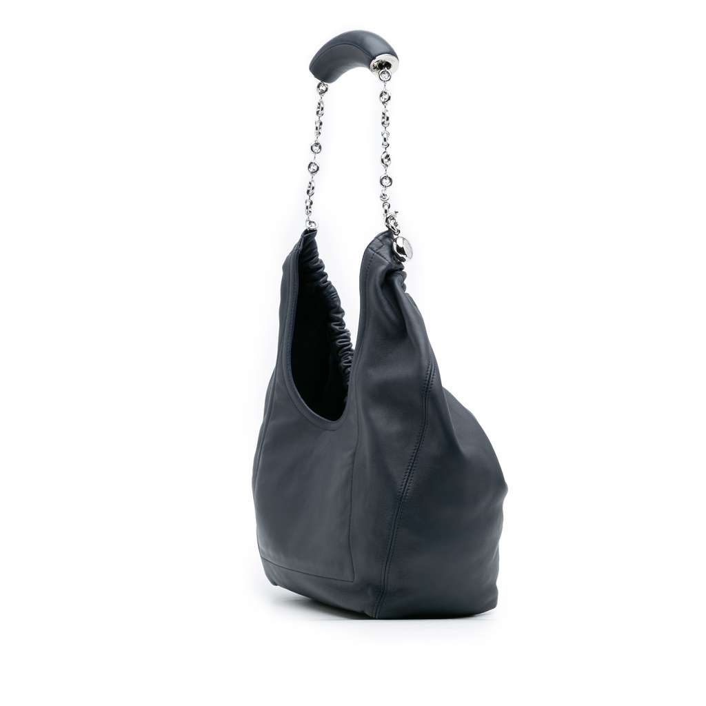 Loewe Small Mellow Nappa Lambskin Squeeze Bag - Back view