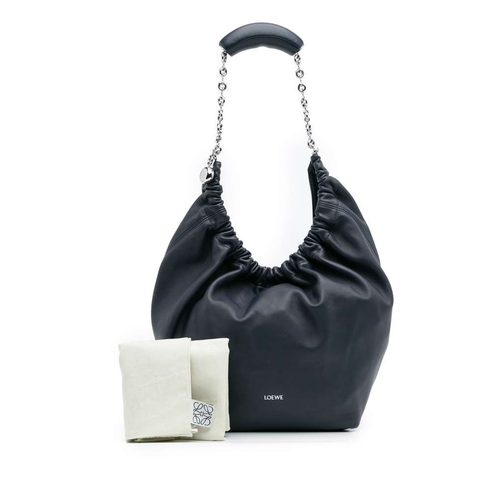 Loewe Small Mellow Nappa Lambskin Squeeze Bag - Image 13