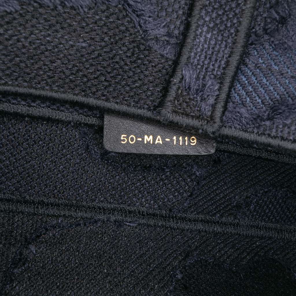 Dior Camouflage Embroidered Canvas Saddle Bag - Detail 1