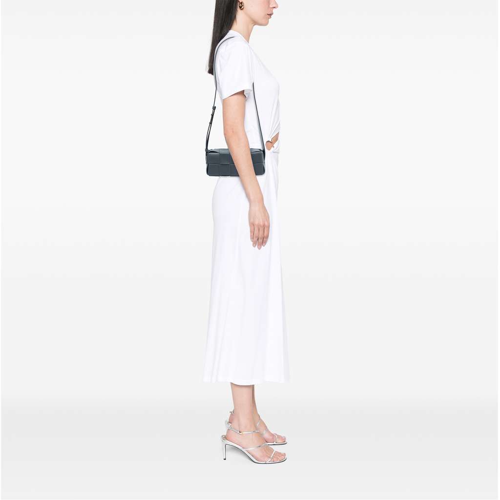 Bottega Veneta Small Lambskin Intrecciato Brick Cassette - Detail 2