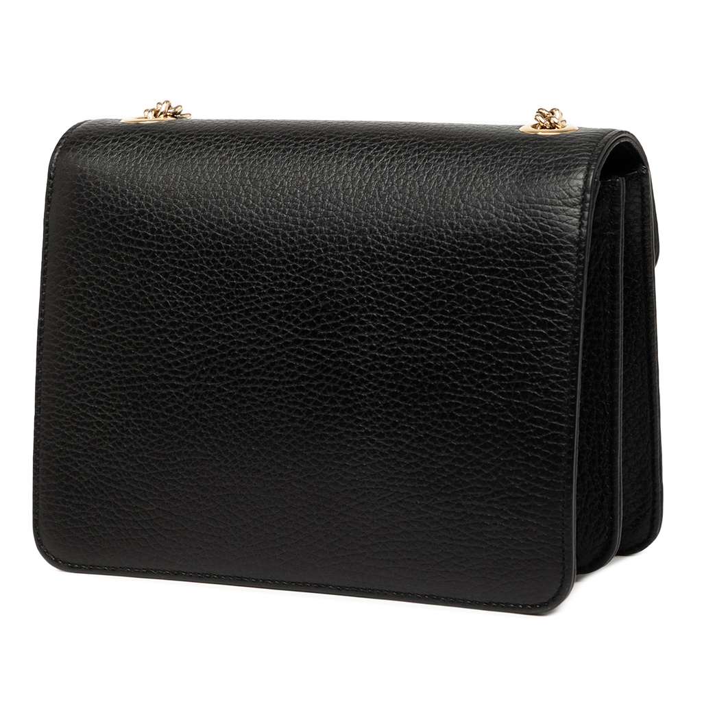 Gucci Small Dollar Calfskin Interlocking G Crossbody - Back view