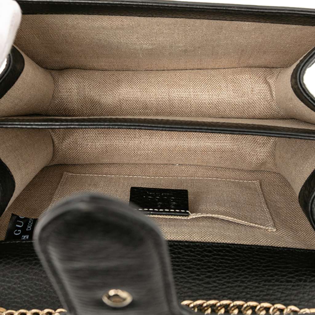 Gucci Small Dollar Calfskin Interlocking G Crossbody - 4