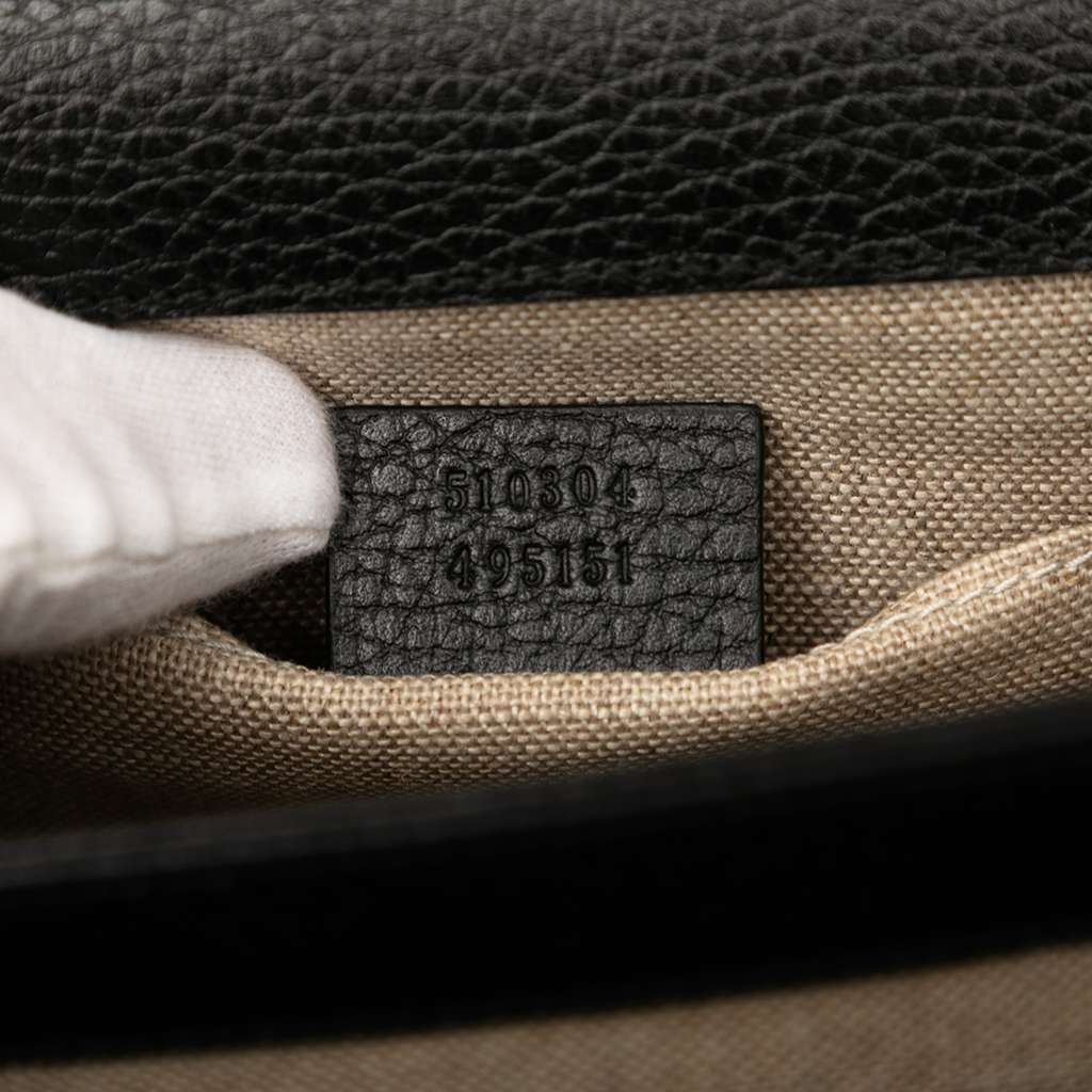 Gucci Small Dollar Calfskin Interlocking G Crossbody - Detail 1