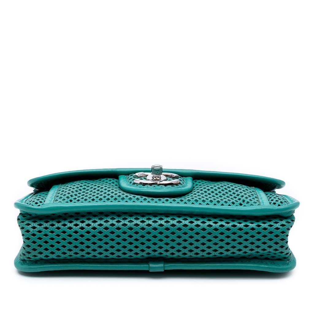 Chanel Small Perforated Calfskin Up In The Air Flap - Image 6