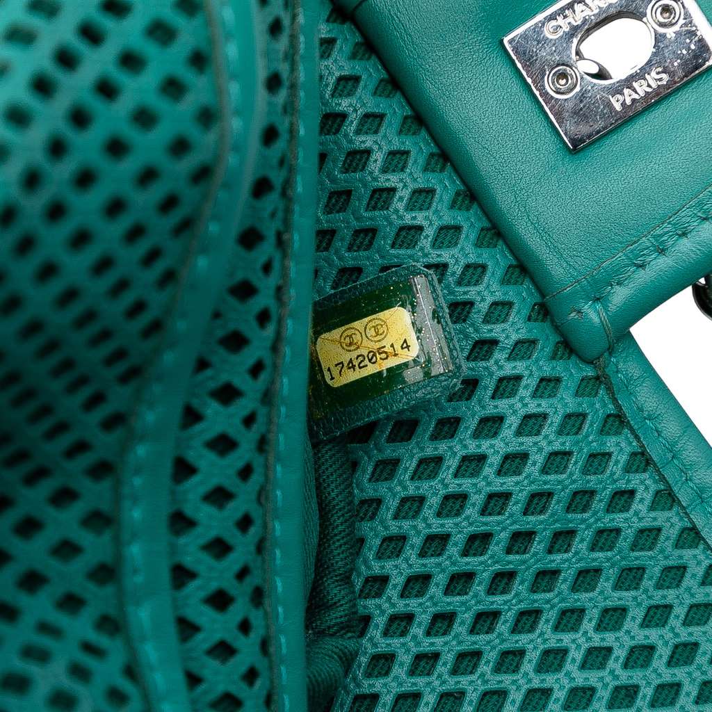 Chanel Small Perforated Calfskin Up In The Air Flap - Detail 1